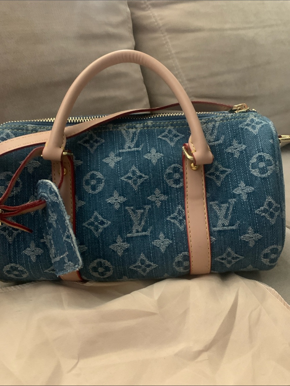 Demin tote bag
